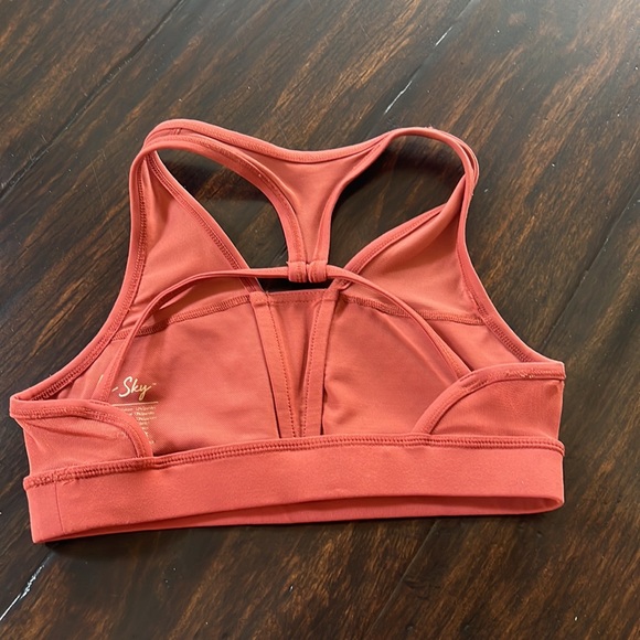 NWOT * Ivy Sky Rust Mesh Bra Top in Size Child Large - Picture 2 of 3